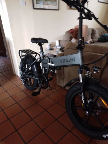 Customer photo review of V3 Folding Fat Tires Adult All Terrain Electric Bike
