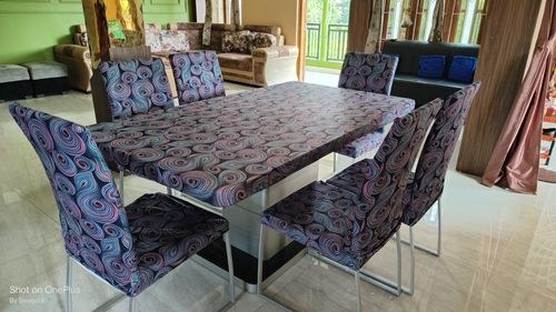 Customer photo review of DivineTrendz Exclusive - Martingale Dots Elastic Chair & Table Cover