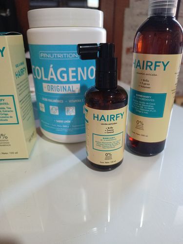 Customer photo review of Loción Anticaída