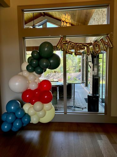 Customer photo review of Create Your Own Color Mix - Balloon Garland Inflated