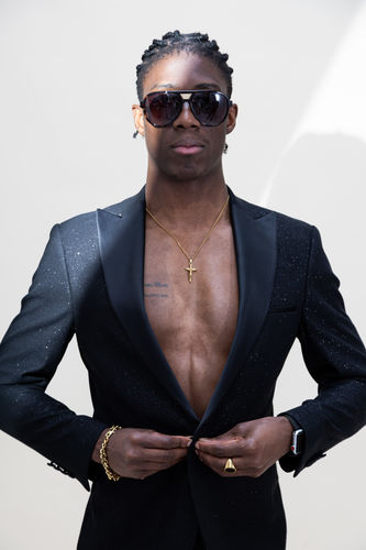 Customer photo review of Crucifix (Gold)