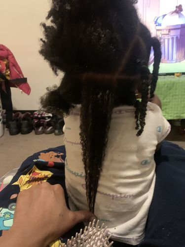 Customer photo review of Kid's Super healthy Hair kit