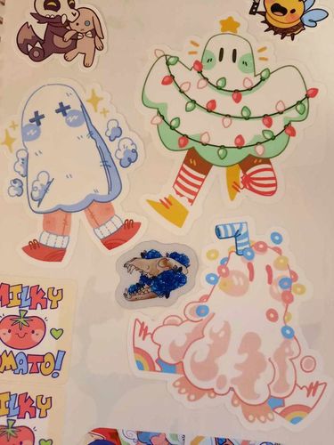 Customer photo review of Ghost Sticker Blind Bag Series 1