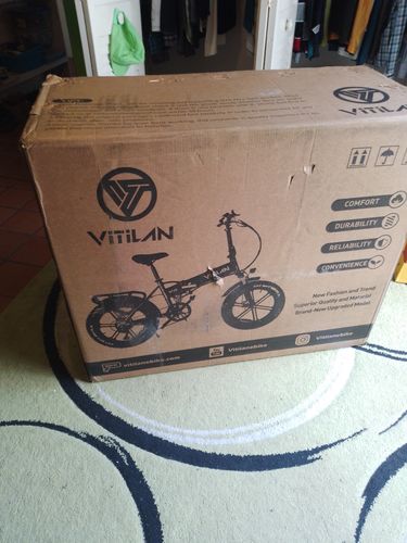 Customer photo review of V3 Folding Fat Tires Adult All Terrain Electric Bike