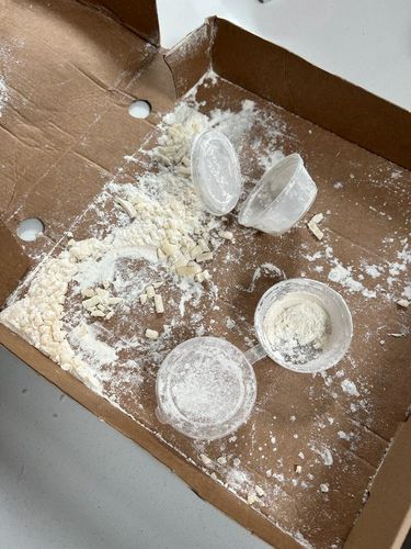 Customer photo review of Pizza Box Kit (2 Pizzas)