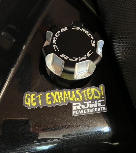 Customer photo review of Krossflow Billet Gas Cap 2.0 Segway/CFMOTO