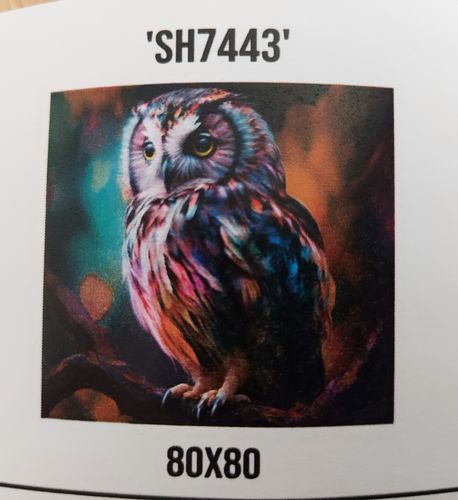 Customer photo review of Dein Wunschmotiv - als Diamond Painting (eckige Steine)