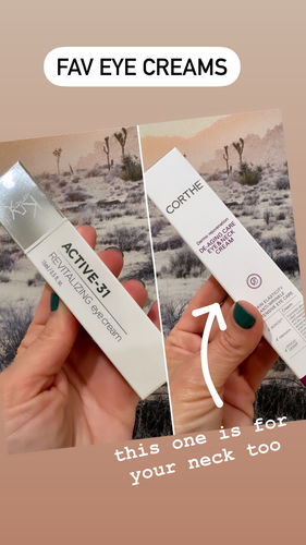 Customer photo review of Corthe Dermo Rejuvenation Eye + Neck Cream