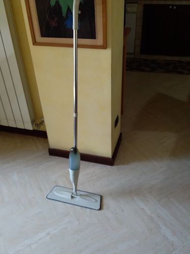 Customer photo review of Aurora spray clean scopa lavapavimenti a 360° con recipienti 300 ml