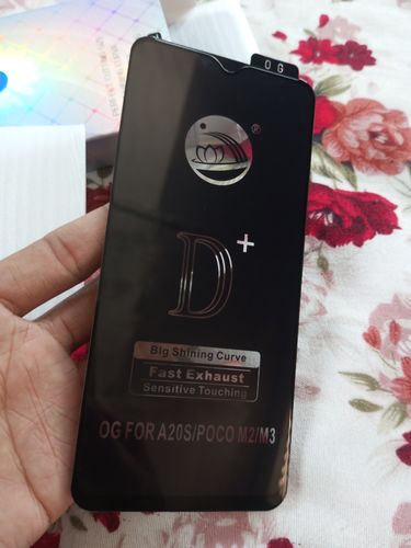 Customer photo review of TEMPERED GLASS FOR XIAOMI POCO M3