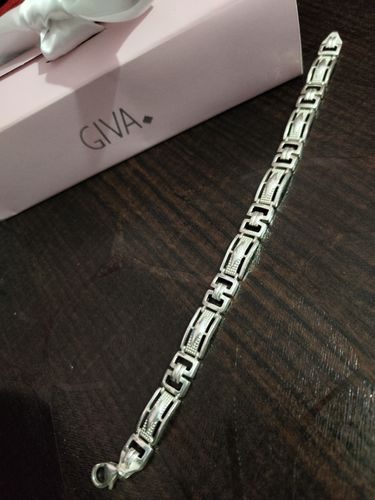 Customer photo review of Silver Classy Link Bracelet For Him