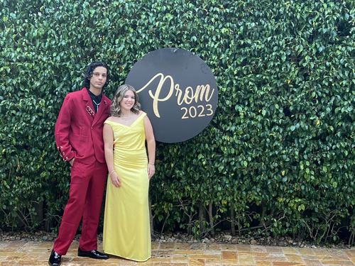 Customer photo review of Hoop Decoration Blazer And Trousers