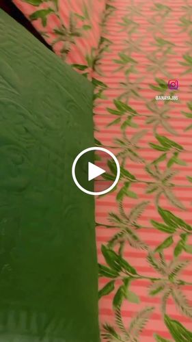 Customer video review of GREEN BEDSPREAD SET - 3 PCS (PREMIUM)