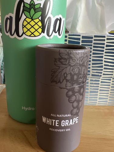 Customer photo review of White Grape Recovery Oil