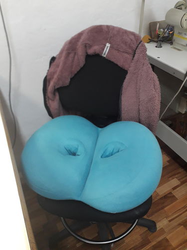 Customer photo review of Gerinc és Keresztcsont Tehermentesítő Ülőpárna