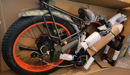 Customer photo review of Lankeleisi MG600 Plus 1000W 26" Fat Bike E Mountain Bike EMTB 20Ah Samsung Battery
