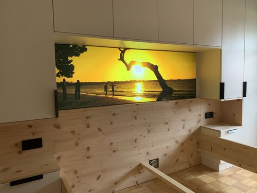 Customer photo review of Leuchtbild | Eigenes Motiv | Panorama