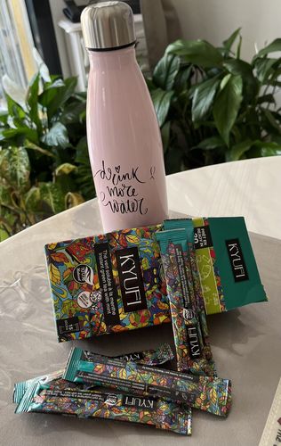 Customer photo review of Thé Vert Instantané À La Menthe - Sans Sucre