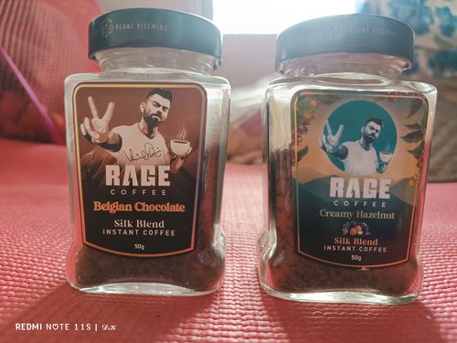 Customer photo review of Silk Blend- Belgian Chocolate & Creamy Hazelnut (Combo pack of 2)