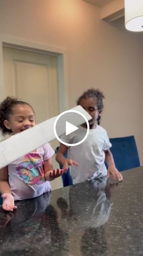 Customer video review of Monsters Table Top Coloring Banner