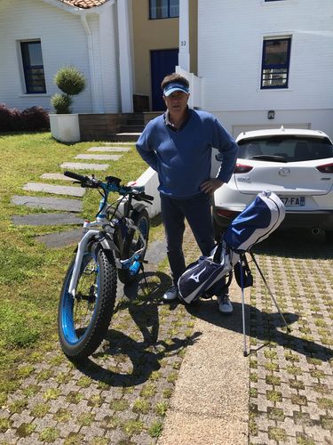 Customer photo review of RICH BIT TOP-012 Powerful 1000W 48V 17Ah Electric Fat Bike