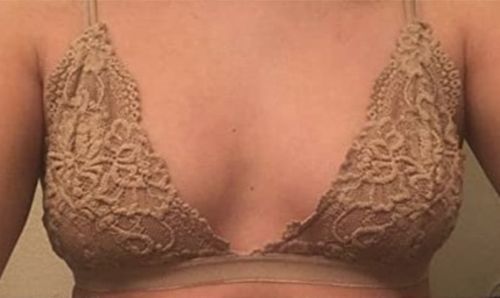 Customer photo review of Natural Breast Enhancement Cream