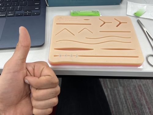 Customer photo review of Suture Practice Kit - EU and UK