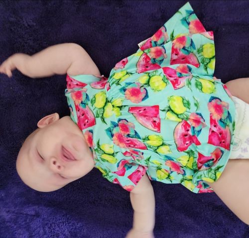 Customer photo review of Sweet N Sour Peplum Tee