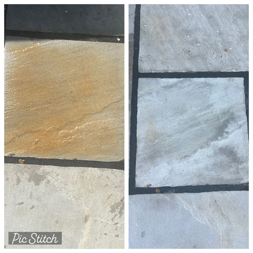 Customer photo review of LTP Ferrex Rust Remover & Stone Cleaner 5 Litre