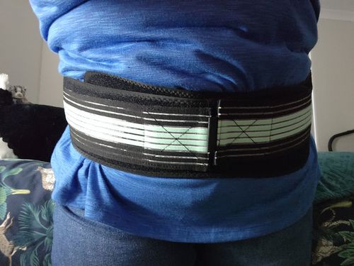 Customer photo review of Lumbowrap™ - The Plus Size Hip & Lower Back Wrap Support Wrap For Big People