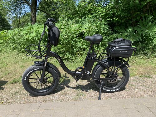 Customer photo review of ENGWE Waterproof Bike Rack Bag With (17-35L)
