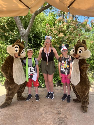 Customer photo review of Flattering Floaty 'Lucy' Shorts - Khaki