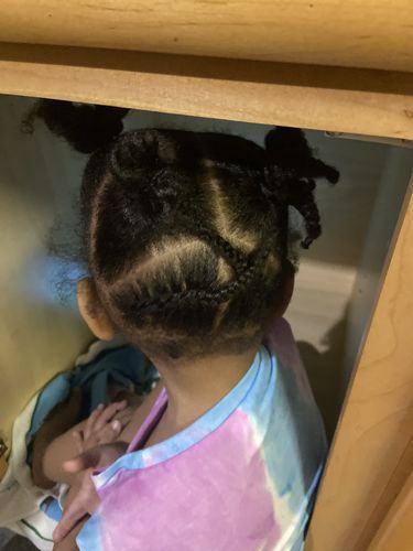 Customer photo review of 4C Coils Super Healthy hair Kit