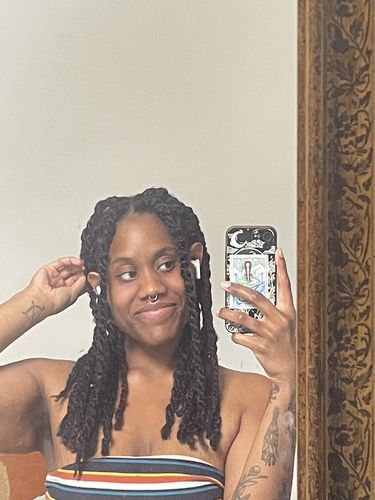 Customer photo review of Marley Braiding Hair