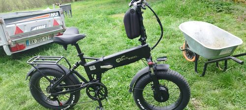 Customer photo review of CMACEWHEEL RX20 Max 750Wx2 20" Fat Bike Dual Motor Foldable 17Ah E Mountain Bike EMTB