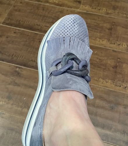 Customer photo review of Softwaves CARLY Denim Platform Sneaker