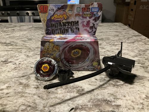 Customer photo review of Takara Tomy Phantom Orion Beyblade BB-118 B:D (Metal Fury) - With Launcher