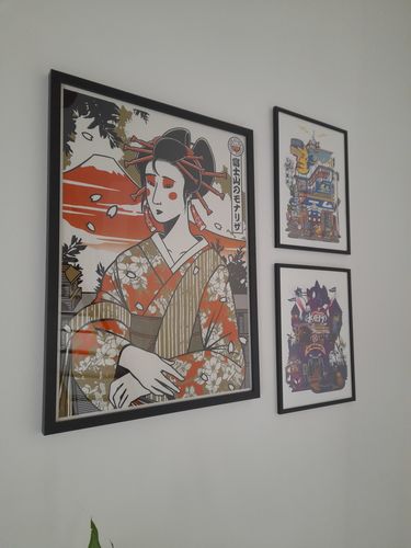 Customer photo review of Joconde Geisha Print