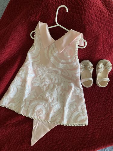 Customer photo review of Flower Girl Dress Kids Summer Mesh Tulle Birthday Party Princess Dress Girls Pageant Dresses