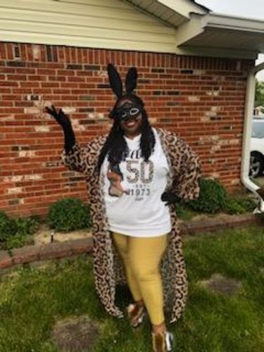 Customer photo review of 50th Birthday Shirts, Custom Birthday Shirts, Turning 50 Shirt, Gifts For Women Turning 50, 50 And Fabulous Shirt, 1973 Shirt, 50th Birthday Shirts For Her