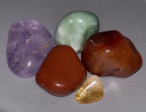 Customer photo review of Tumbled Carnelian for Creativity & Energy