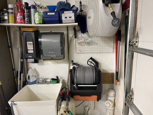 Customer photo review of Grandfalls Retractable Pressure Washer Pro