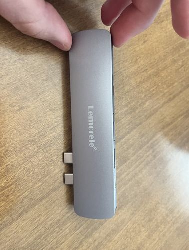 Customer photo review of Lemorele 7 IN 2 Mac USB C HUB【#TC52】