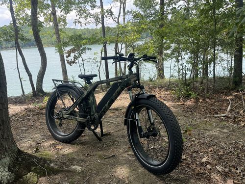 Customer photo review of SN100 26 Inch Hunting Fat Tire E-Bike