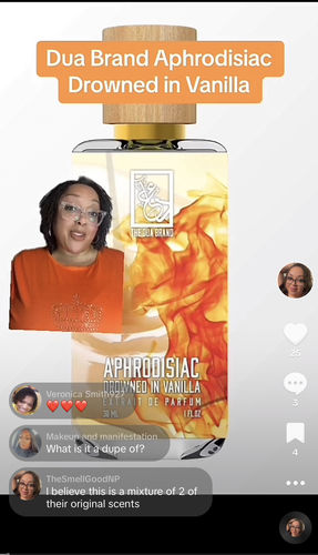 Customer photo review of Aphrodisiac Drowned in Vanilla