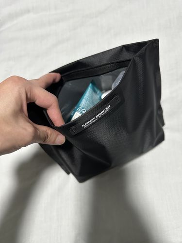 Customer photo review of FlatPak™ Zipper Toiletry Case - 2.25L