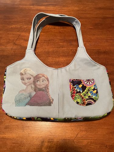 Customer photo review of Ruby Lou Child's Bag Sewing Pattern | Digital PDF Pattern