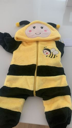 Customer photo review of Infant Toddler Bee Onesie Costume - Ages 1mth to 3yrs
