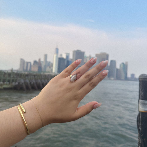 Customer photo review of The Clutch | Ovals