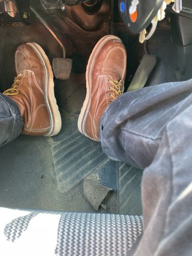 Customer photo review of 8 Inch Moc Toe Boot